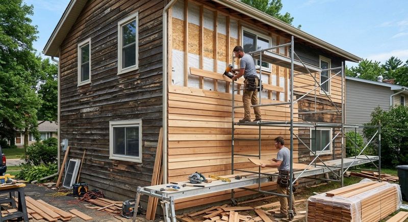 Wood Siding Installation in Flowery Branch, GA