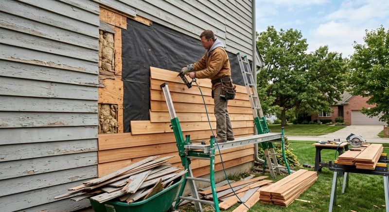 Wood Siding Replacement in Woodstock, GA