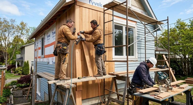 Wood Siding Service in Oakwood, GA